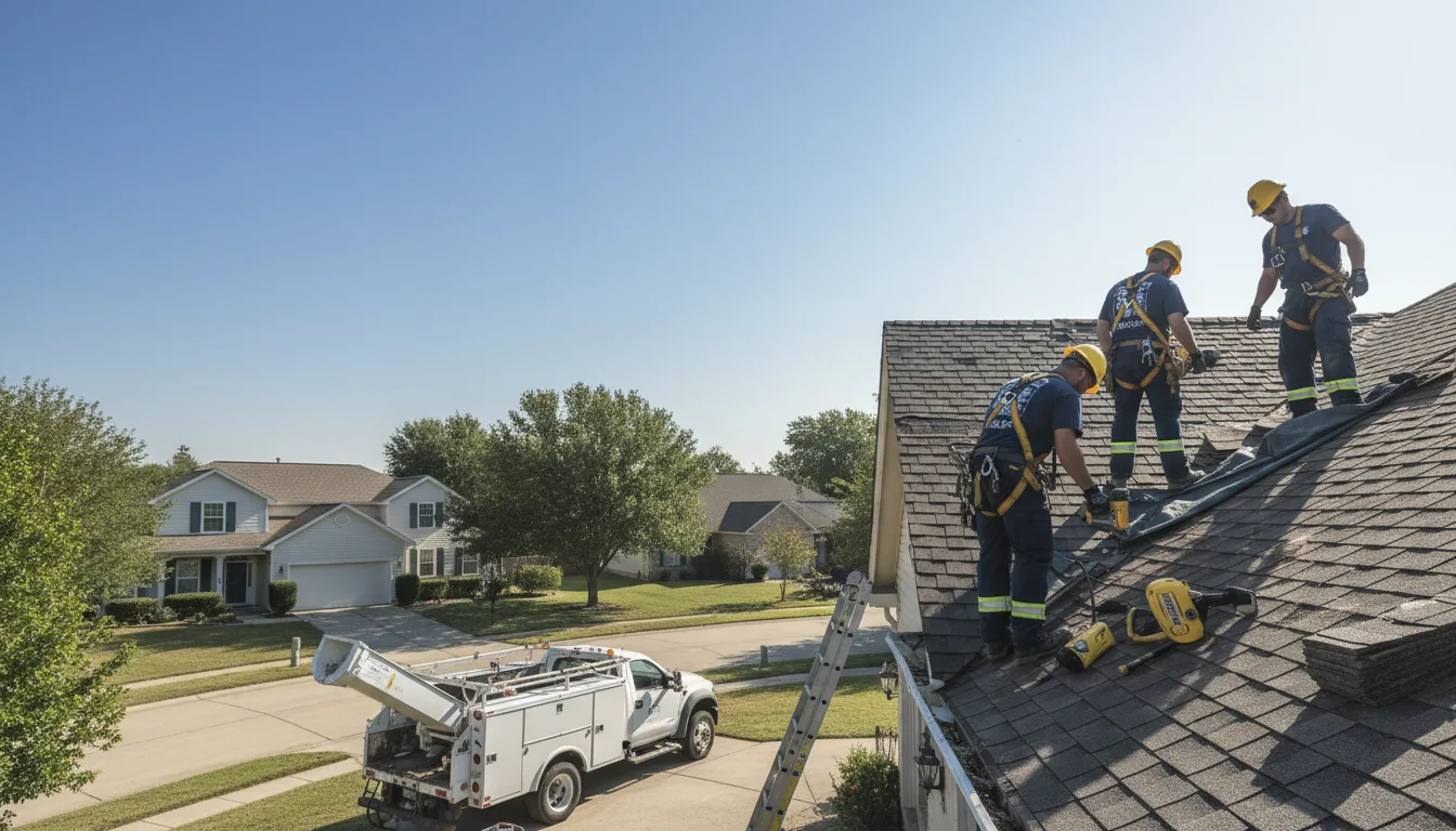 Emergency Roof Repair in Sainte Marie, IL near me